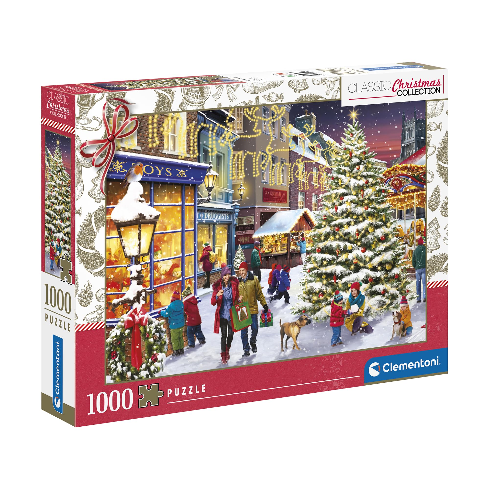 Amazon.com: Clementoni Jigsaw Puzzle Collection - Christmas